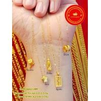 ราคา จี้ทอง แท้99 99 หนัก0 05 0 1กรัม สร้อยคอ ทองแท้75 หนัก0 25 0 3กรัม จี้ลายสุดเก๋ (8998236960)
