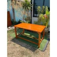 ราคา CPG โต๊ะอาหาร 70x130สูง70CM โต๊ะอาหารไม้สัก โต๊ะญี่ปุ่นไม้สัก โต๊ะกินข้าว โต๊ะวางของ โต๊ะทำงาน โต๊ะเขียนหนังสือ สีสักน้ำตาลส้มเคลือบเงา K 310 (18480102297)