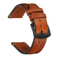 ราคา สายหนังแท้ย้อนยุคสำหรับ Omega 20มม 22มม สายนาฬิกาแบบวินเทจสำหรับนาฬิกาเข็มขัดหนังหนังวัวของ Seiko (20878030909)