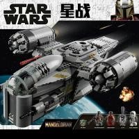 ราคา ใช้ได้กับเลโก้ชุดสตาร์วอร์ส Death Star 3 Razor Spaceship ผู้ใหญ่ความยากสูงเด็กผู้ชายประกอบบล็อกตัวต่อของเล่น75159 (21296074132)