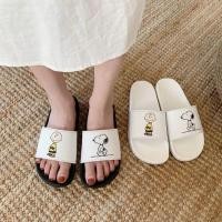 ราคา COD รองเท้าแตะพื้นนิ่ม รองเท้าแตะสนูปปี้ พร้อมส่ง Snoopy (20363501187)