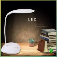 ราคา Gw โคมไฟอ่านหนังสือ โคมไฟไร้สาย 1 8 W โคมไฟ LED มี USB ปรับไฟ 3 ระดับ table lamp (12778774785)