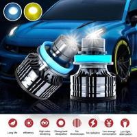 ราคา Led ไฟตัดหมอกอัตโนมัติไฟ Led หมอกไฟหน้าหลอดไฟขับรถ2X Auto LED โปรเจคเตอร์ไฟตัดหมอกเลนส์โคมไฟ LED H7 H11 Amber เลเซอร์ไฟหน้าหลอดไฟขับรถไฟรถยนต์เลนส์เลเซอร์ไฟตัดหมอก (16955813707)