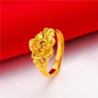 ราคา เครื่องประดับทองคำจำลอง 24K สำหรับสุภาพสตรีแหวนกุหลาบแหวนทองแหวนแฟชั่น (19200447912)