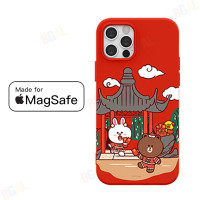 ราคา Magsafe เคส Line Friends ของแท้100 สำหรับ IPhone15 15Promax เคส Magsafe 15pro 15Plus เคส14Promax 14 14pro ซิลิโคนนิ่มกันกระแทก DT15RX22ป้องกันเต็มรูปแบบ (21278758190)