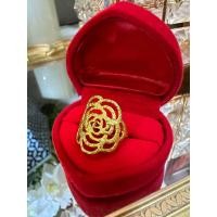 ราคา แหวนทองหุ้ม ลายมาใหม่ ลายสวย สีทองสวยสุกเหมือนจริงมาก (19942514002)