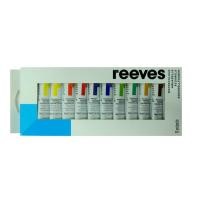 ราคา สีน้ำชุด 12 18 สี 10ml ตรา Reeves water Colours Set (1178786861)