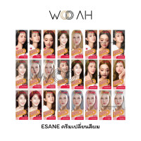 ราคา ESANE Hair Color Cream 100ml อีซาเน่ แฮร์คัลเลอร์ ครีม สีย้อมผม ครีมย้อมผม ยาย้อมผม ผมเทา สีพาสเทล 24 เฉดสี (20786852230)