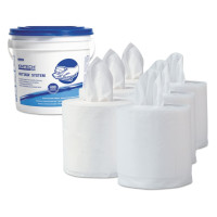 ราคา KIMTECH WETTASK แผ่นเช็ด พร้อมถังมีฝาปิด คิมเทค เวททาส์ก ไวเปอร์ ฟอร์ โซลเวนท์ ซิสเต็ม รหัสสินค้า 06001B สินค้าคิมเบอร์ลี่ย์ คล๊าค 6 ม้วน ม้วนละ 60 (21184935503)