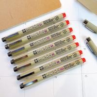 ราคา ปากกาพิกม่า ซากุระ SAKURA Pigma Pen ตัดเส้น สีแดง (17923119388)