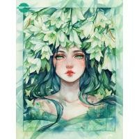 ราคา 5D Diy เพชรจิตรกรรมสาวการ์ตูนรูปภาพ รอบเพชร HD คุณภาพผลิตภัณฑ์ทำด้วยมือตกแต่งผนังบ้าน30x40cm (16764091138)