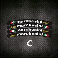 ราคา ใหม่ สติกเกอร์ขอบล้อ 3M Oracal marchesini สะท้อนแสง 12แบบ ชุด4ชิ้น 8ชิ้น สำหรับล้อ12นิ้ว 14นิ้ว 17นิ้ว (11467166508)