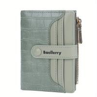 ราคา Baellerry กระเป๋าสตางค์แบรนด์ผู้หญิง 2023 กระเป๋าสตางค์สั้นผู้หญิงใหม่หัวเข็มขัดหนังขัดกระเป๋าเงินเหรียญมินิกระเป๋าสตางค์หญิง Carteras (20495760991)