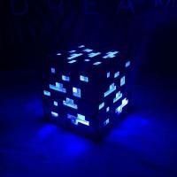 ราคา Grain73gre1ygs Minecraft Peripheral Torch Color Changing Bottle Night Rechargeable Wall Hangable Lamp (20424169717)