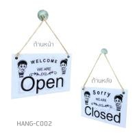 ราคา ป้ายเปิด ปิดร้าน ป้ายอะคริลิก ป้ายตามสั่ง ป้ายเปิดร้าน ป้ายเปิดและปิด ป้าย minimal ป้ายเปิดปิดร้านแบบมินิมอล ป้ายแขวน Open ป้ายแขวน (19438329349)