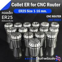 ราคา Collet ER25 คอลเล็ต ER Spring Collet ขนาด 1 16 มม ลูกคอลเล็ต หัวจับดอกเอ็นมิล ราคาต่อ 1 ชิ้น (14084910049)