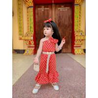 ราคา ชุดลายดอกใส่สบายเสื้อกางเกง (17328504604)