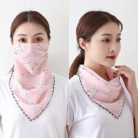 ราคา ผ้าคลุมหน้าผ้าพันคอชีฟองพิมพ์ลายแบบพกพาสามเหลี่ยม 30 แบบ พร้อมส่งทันที ไม่ต้องพรีออเดอร์ (17969186952)