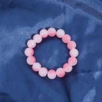 ราคา ILOVEDIY หยกสีขาวใสแบบไล่ระดับสีสร้อยข้อมือลูกปัดกลมประดับด้วยลูกปัดสวยงามสวมใส่สบายยืดหยุ่นและปรับได้ (20682088660)