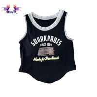 ราคา เสื้อกล้าม เสื้อสายเดี่ยวขายดี พิมพ์ลาย SOURKRAUTS เท่ห์ๆ ผ้าร่องฟองน้ำในตัว ราคาถูก A129 (19215411196)