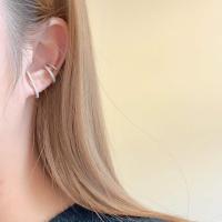 ราคา Suwann na shop ต่างหู ต่างหูเงินแท้ ต่างหูเพชร ต่างหูเพชรโค้ง สีเงิน ทอง (16983778020)