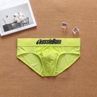 ราคา กางเกงในชาย พร้อมส่ง กางเกงในชาย AUSSIEBUM ทรงbrief ผ้าไนลอน โชว์ขอบแท่ๆๆๆๆ (20235551919)