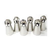 ราคา หัวบีบวิปครีม หัวบีบวิปปิ้งครีม หัวบีบเกาหลี Sphere ball tube ราคา ชิ้น (18898602381)