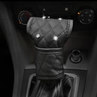 ราคา ปลอกหุ้มสาบนิรภัยและชุดหุ้มเกียร์ เบรคมือ ปลอกหุ้มสายหุ้มเบลท์ ปลอกเบรคอมือ หุ้มเกียร์หนัง เพชร DAD (14013988772)