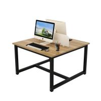 ราคา โต๊ะ โต๊ะทำงาน โต๊ะคอมพิวเตอร์ โต๊ะอ่านหนังสือ โต๊ะออฟฟิศ โต๊ะสำนักงาน โต๊ะไม้ โต๊ะคอม ไม่มีลิ้นชัก ขนาด 120 120 74cm Deluxe Design (14095057077)