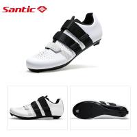 ราคา Santic รองเท้าปั่นจักรยานผู้ชายรองเท้าปั่นจักรยานมืออาชีพรองเท้าจักรยานเสือหมอบขี่จักรยานล็อครองเท้าป้องกันการลื่นไถลระบายอากาศรองเท้าจักรยานสำหรับผู้หญิง S20017 (7879128960)