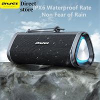 ราคา Awei Y331 TWS ลำโพงบลูทูธกลางแจ้ง กำลังชาร์จเอาต์พุต 10W เสียงสเตอริโอจับคู่คู่ IPX6 กันน้ำ เบสหนักแน่นมีไมโครโฟนในตัว ลำโพงบลูทูธ ลำโพงพกพา (20858848125)