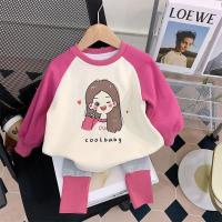 ราคา oKME เสื้อผ้าเด็ก ชุดเด็กผู้หญิง ชุดเสื้อยืดแขนยาว กางเกงลำลองสำหรับเด็ก 2 ชิ้น ผ้าดีและนิ่มสุดๆ (20683470984)