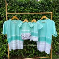 ราคา เสื้อมัดย้อมครอบครัว เสื้อยืดครอบครัว เสื้อพ่อแม่ลูก เสื้อมัดย้อมสีพาสเทล ชุดครอบครัวไปทะเล เสื้อคู่รัก เสื้อครอบครัวไปทะเล (19545678796)