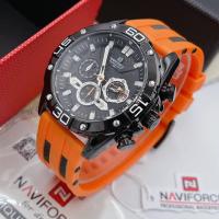 ราคา NAVIFORCE นาฬิกาข้อมือชาย แบรนด์แท้ กันน้ำ 100 พร้อมกล่องแถมฟรี สายยาง เข็มเล็กใช่ได้ หน้าปัด 45 มม พร้อมบอกวันที่ (16985027232)