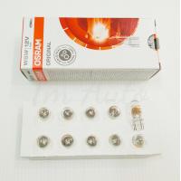 ราคา หลอดไฟหรี่ T10 12V 5W OSRAM กล่องละ 10หลอด (6005110529)