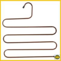 ราคา ปลีก ส่ง R76 ไม้แขวนกางเกง รูปตัวเอส S ไม้แขวน ที่แขวนกางเกง ไม้แขวนเสื้อ ไม้แขวนผ้า (7161834803)