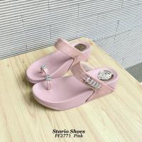 ราคา Mindy Store รุ่น PF2771รองเท้าเพื่อสุขภาพ รองเท้าแฟชั่น รองเท้าแบรนด์แท้Stario รองเท้าแตะ รองเท้าผู้หญิง รองเท้าพียู รองเท้าลำลอง ใส่นุ่มสบาย (10104897009)