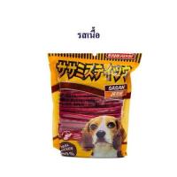 ราคา สติ๊กบ้านกระดูก BANKADUK SASAMI JERKY STICK รสรวม ไก่ ตับ เนื้อ ไก่ชีส ขนาด 500g เสริมด้วยวิตามิน ครบ (10451957963)