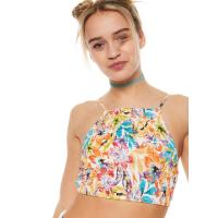 ราคา ROXY เสื้อครอป Live Free Strappy Tank 231 ARJWT03311 WBB8 (21006345024)