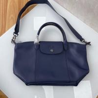ราคา กระเป๋า Longchamp แท้ crossbody bag หนังแกะ กระเป๋าถือ (19613932730)