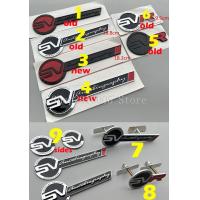 ราคา New Red Block SV SVR Special Vehicle Operation Autobiography ABS Emblem Car Grille Trunk Side Badge Logo Sticker for Range Rover (16464506522)