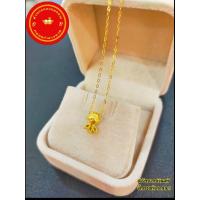 ราคา สร้อยคอเงินชุบทอง จี้ชาร์มทองแท้99 99 หนัก0 05 0 1กรัม เลือกลายจี้ได้ (10419910877)