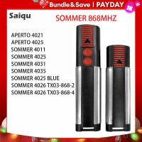 ราคา Sommer รีโมทคอนโทรลประตู868MHz 4020 4021 4025 4011 4031ที่เปิด Command โรงรถ TX03 868 4เครื่องส่งสัญญาณ (21170181170)