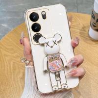ราคา เคส Vivo V29 V27 5G เคส Vivo V29E เคส Vivo V27 Pro เคส กรณีพร้อมขาตั้งโทรศัพท์ ลูกอมรูปหมี (20524097331)