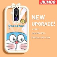 ราคา เคส JIUMOO สำหรับ OPPO F11 A9 A9X 2019เคสการ์ตูนโดราเอม่อนสีสันสดใสเลนส์กล้องถ่ายรูปแบบนิ่มมอนสเตอร์ตัวน้อยกันกระแทกแบบใสเคสมือถือความคิดสร้างสรรค์โปร่งใสเคสป้องกันซิลิโคนแบบเรียบง่าย (20689665745)