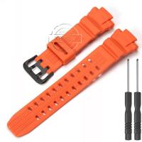 ราคา สายเรซินเหมาะสำหรับ Casio GW 3000B GW 3500B GW 2500B GW 2000G GW 1500B GW 1000นาฬิกาเครื่องประดับ Tali Jam Tangan Karet (21079468004)