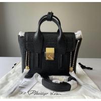 ราคา สอบถามก่อนกดซื้อ แท้ New Phillip lims Mini bag สีดำ อะไหล่เงิน อะไหล่ทอง อุปกรณ์ ถุงผ้า การ์ด สายสะพาย (18568196489)