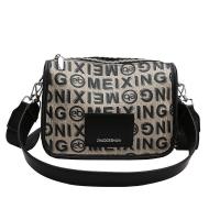 ราคา กระเป๋าพีสะพายไหล่สำหรับผู้หญิง Crossbody ตัวอักษรวินเทจกระเป๋าสะพายพาดลำตัวแฟชั่นพิมพ์ลาย (20976404646)