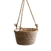 ราคา การตกแต่งบ้านแขวนสำหรับแขวนกระถางต้นไม้กลางแจ้งต้นไม้ในร่มแบบถักเชือกปอตะกร้าใส่ของในอุปกรณ์ปลูกพืชแบบแขวนสวน (17355748466)