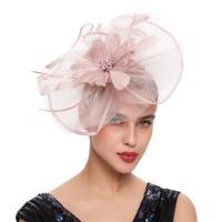 ราคา Boyroom หมวกเสื้อขนนกคาดศีรษะสำหรับผู้หญิงที่คาดผมประดับด้วยดอกไม้ผ้าโปร่งสำหรับงานเลี้ยงน้ำชางานแต่งงานงานเลี้ยงเครื่องแต่งกาย (17405295201)
